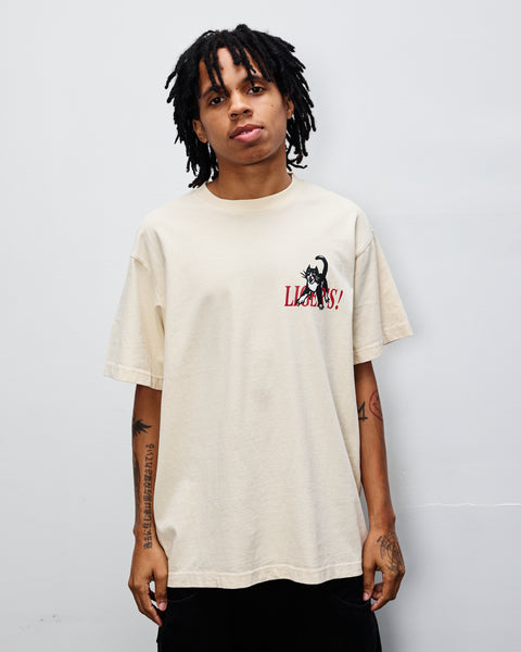 Big Cat Tee in White Chocolate
