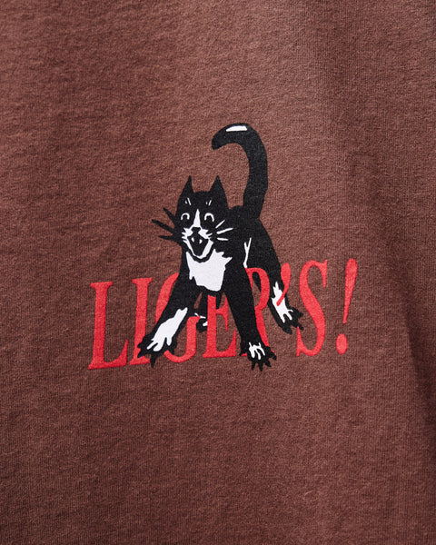 Big Cat Tee in Chocolate