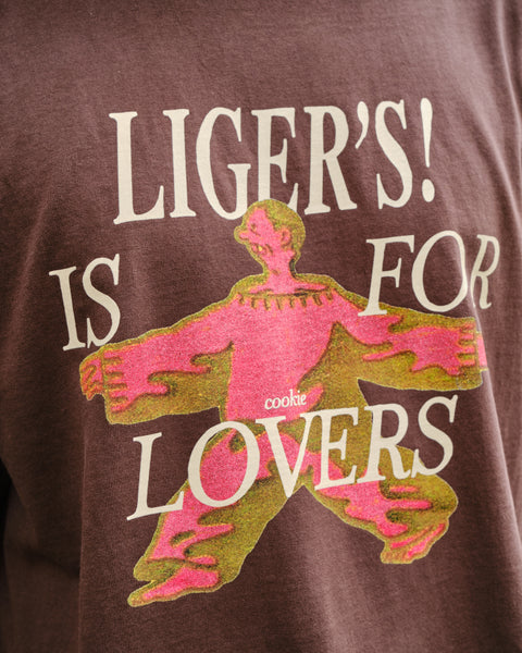 LIGER'S! is for LOVERS Tee in Milk Chocolate