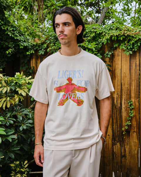 LIGER'S! is for LOVERS Tee in White Chocolate