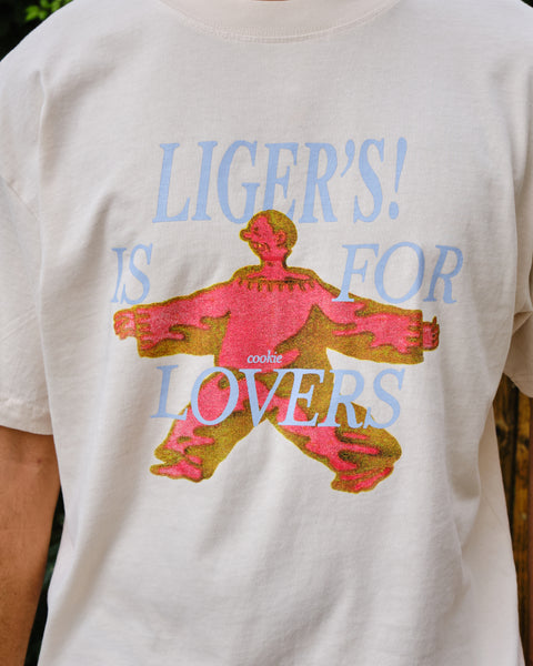 LIGER'S! is for LOVERS Tee in White Chocolate