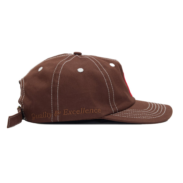 Big L! Cap in Chocolate
