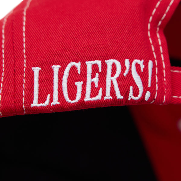 Big L! Cap in Cherry