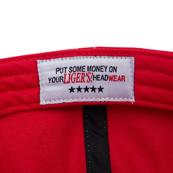 Big L! Cap in Cherry