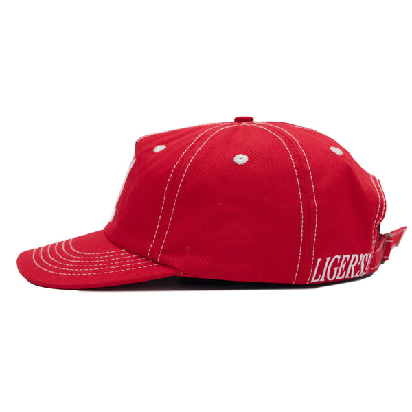 Big L! Cap in Cherry