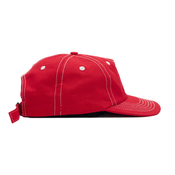 Big L! Cap in Cherry